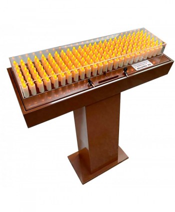 144 velas metálico